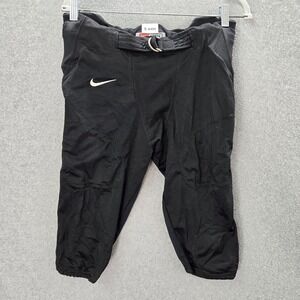 VINTAGE Nike Boys Activewear Pants 2XL Black Recruit Integrated 3.0 Football Y2k